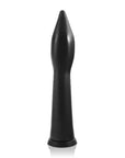 a black and white photo of a black and white vase