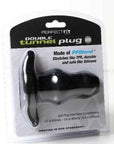 Tunnel Plug Double - Medium - Black