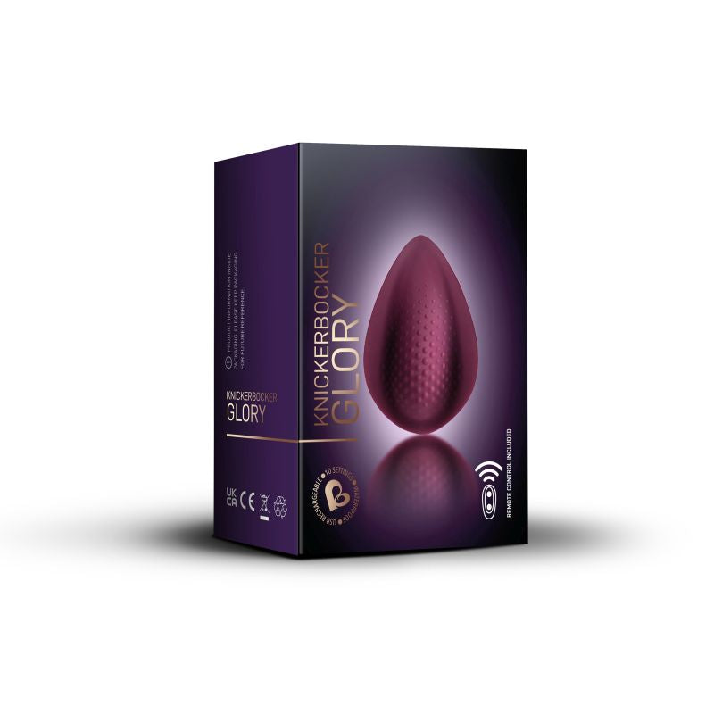 Panty Vibe - Knickerbocker Glory - Burgundy - K. P.