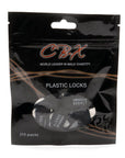 Cockcage - Plastic Locks 10pc - Black - K. P.