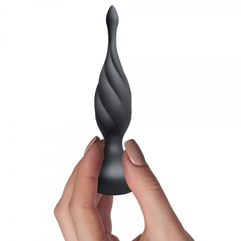 Petite Sensations - Discover Butt Plug with Remote - Black - K. P.