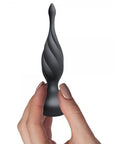 Petite Sensations - Discover Butt Plug with Remote - Black - K. P.
