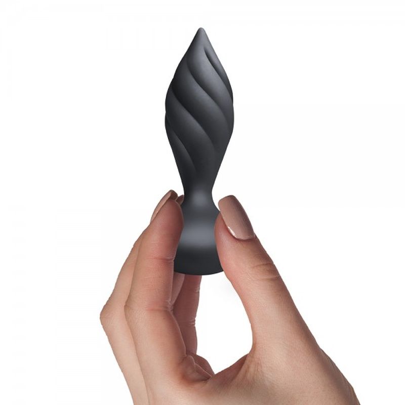 Petite Sensations - Desire Butt Plug with Remote - Black - K. P.