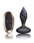 Petite Sensations - Desire Butt Plug with Remote - Black - K. P.
