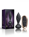 Petite Sensations - Desire Butt Plug with Remote - Black - K. P.