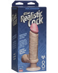 The Realistic Cock - Vibrating 8" - Flesh - K. P.
