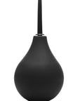 CleanStream - Thin Tip Silicone Enema Bulb - Black