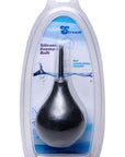 CleanStream - Thin Tip Silicone Enema Bulb - Black