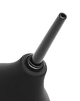 CleanStream - Thin Tip Silicone Enema Bulb - Black