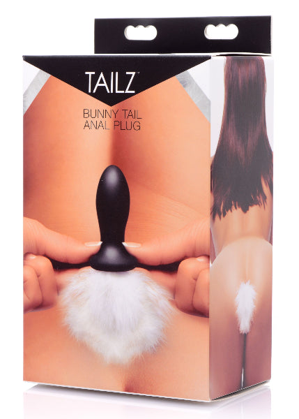 Tailz - White Bunny Tail Anal Plug - K. P.