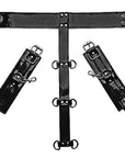 Frisky - Bound Around Neck to Wrist Restraints - Black