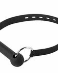 The Master Series - Mr Ed Locking Silicone Bit Gag - Black - K. P.