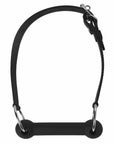 The Master Series - Mr Ed Locking Silicone Bit Gag - Black - K. P.