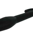 The Master Series - The Hallows Cum-Thru D-Ring Penis Plug - Black