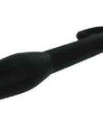 The Master Series - The Hallows Cum-Thru D-Ring Penis Plug - Black