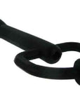 The Master Series - The Hallows Cum-Thru D-Ring Penis Plug - Black