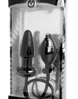 The Master Series - Expand Inflatable Anal Plug - Black - K. P.