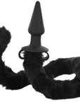 Tailz - Bad Kitty Tail Anal Plug - Black