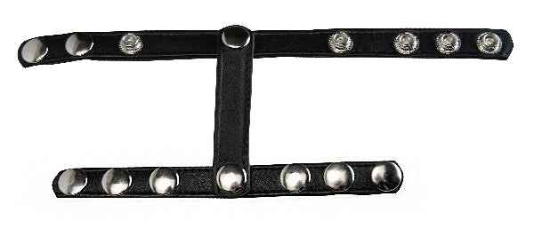Strict - Snap-On Cock And Ball Harness - Black