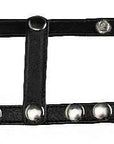 Strict - Snap-On Cock And Ball Harness - Black