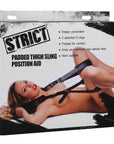 Strict - Padded Thigh Sling Position Aid - Black