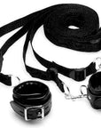 Strict - Deluxe Bed Restraint Kit - Black
