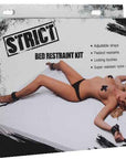Strict - Deluxe Bed Restraint Kit - Black