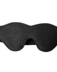Strict - Black Fleece Lined Blindfold - Black