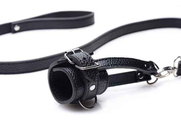 Strict - Ball Stretcher With Leash - Black