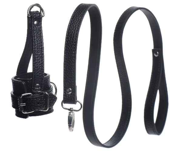 Strict - Ball Stretcher With Leash - Black