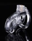 Chastity Cage - Shark - Clear - K. P.