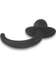 Woof Hyper Soft Silicone Puppy Tail Plug - Black - K. P.