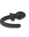 Woof Hyper Soft Silicone Puppy Tail Plug - Black - K. P.