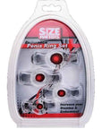 Size Matters - Endurance Clear 4 Ring Penis Set
