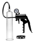 Size Matters - Premium Penis Pumping Kit - Intermediate Size - Clear