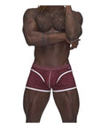 Sport Mesh Mini Short - Burgundy - K. P.