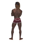 Sport Mesh Mini Short - Burgundy - K. P.