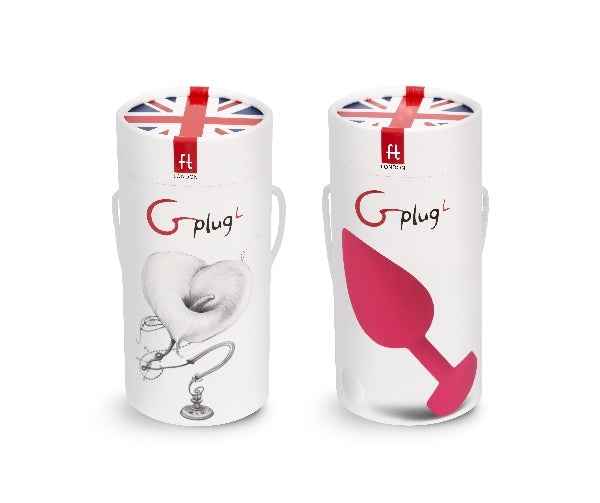 G-Vibe - Gplug Large Anal Plug - Neon Rose