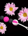 G-Vibe Geisha Balls Magnetic - Black/Pink
