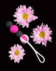 G-Vibe Geisha Balls Magnetic - Black/Pink