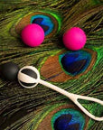G-Vibe Geisha Balls Magnetic - Black/Pink