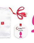G-Vibe - Gplug Large Bioskin Anal Plug - Sweet Raspberry