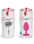 G-Vibe - Gplug Large Bioskin Anal Plug - Sweet Raspberry