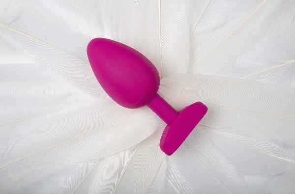 G-Vibe - Gplug Large Bioskin Anal Plug - Sweet Raspberry