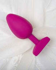 G-Vibe - Gplug Large Bioskin Anal Plug - Sweet Raspberry