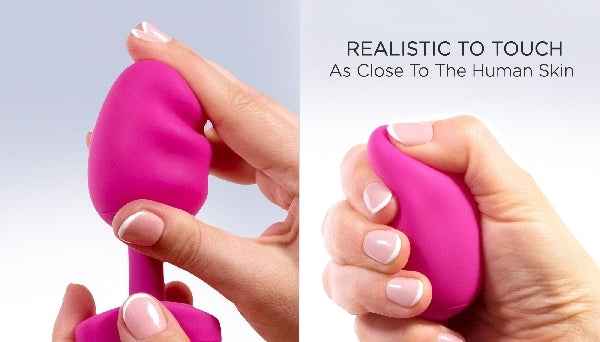 G-Vibe - Gplug Large Bioskin Anal Plug - Sweet Raspberry