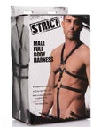 Strict - Male Full Body Harness - Black