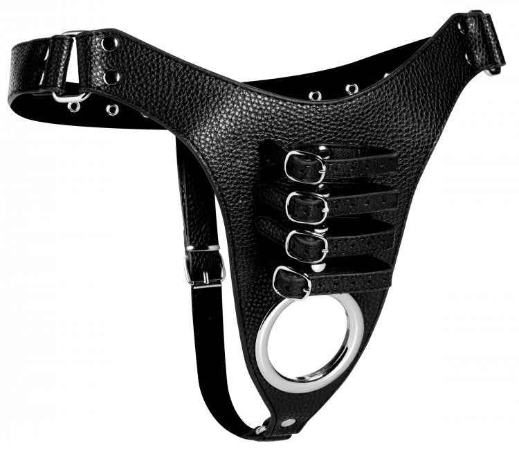 Strict - Male Chastity Harness - Black