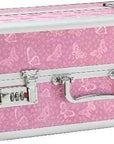Lockable Large Vibrator Case - Pink