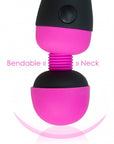 PalmPower - Recharge Waterproof Wand - Black/Pink - K. P.
